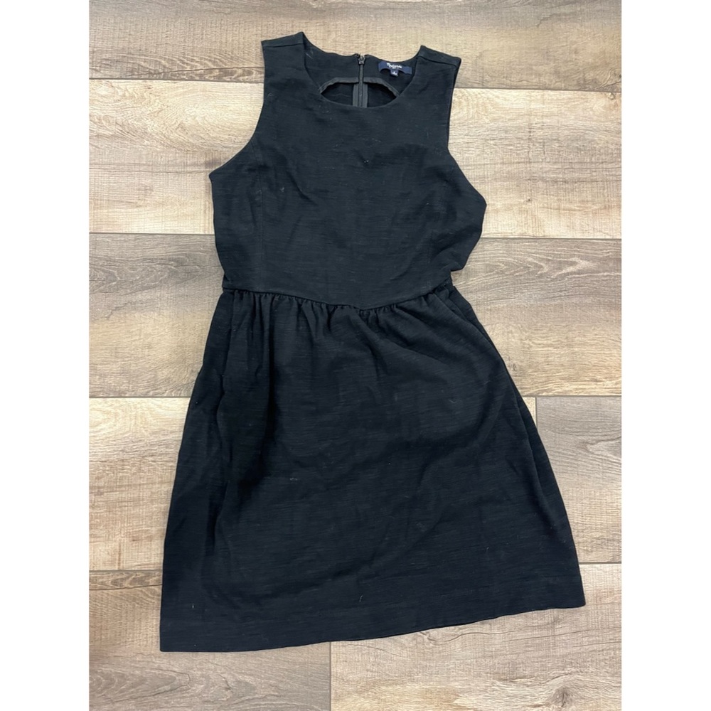 Madewell; black dress